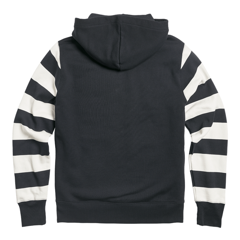 Hoodie striped hotsell sleeve